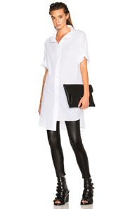 Ann Demeulemeester Cotton Shirt In White