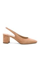 Manolo Blahnik Suede Allurasa 50 Heels In Neutrals