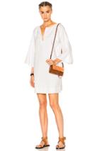Apiece Apart Becerra Flute Arm Dress In White
