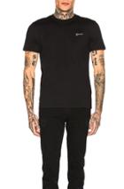 Givenchy Script Logo Tee In Black