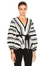 Alexis Sienna Top In Stripes