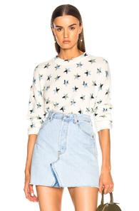 Equipment Bryce Vintage Stars Sweater In Geometric Print,white