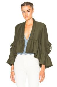Rachel Comey Frida Jacket In Green