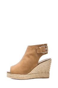 Elysewalker Los Angeles Lesley Suede Wedges In Neutrals
