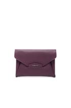 Givenchy Medium Antigona Envelope Clutch In Purple