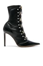 Altuzarra Elliot Laced Zipper Bootie In Black