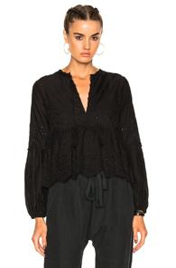 Ulla Johnson Lucie Blouse In Black