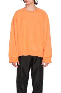 Yeezy Season 3 Crewneck Sweatshirt In Orange,neon