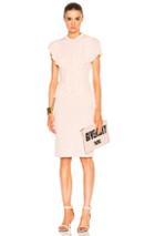 Givenchy Pleated Dress In Neutrals,pink