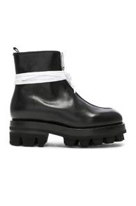 Alyx Leather Tank Boots In Black