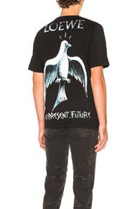 Loewe Past Present Future Tee In Black