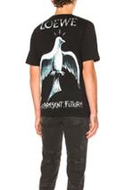 Loewe Past Present Future Tee In Black