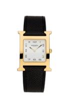 Hermes Heure Hour Mm In Black,metallics