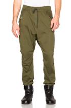 Nlst Compact Knit Cargo Pants In Green