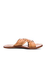 Beek Leather Swallow Sandals In Neutrals