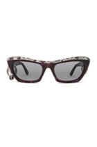 Acne Studios Dielle Sunglasses In Purple