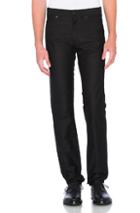 Lanvin Denim Skinny Pants In Black