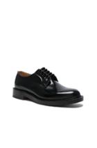 Vetements X Church's Classic Logo Leather Derbies In Black
