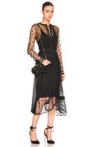 Preen By Thornton Bregazzi Elin Dress In Black