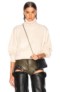 Helmut Lang Turtleneck Sweatshirt In Neutral