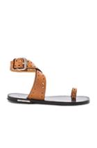 Isabel Marant Etoile Leather Jusip Malick Sandals In Neutrals