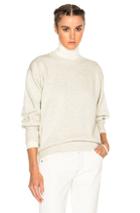 Isabel Marant Etoile Benton Double Regular Sweater In Gray,neutrals