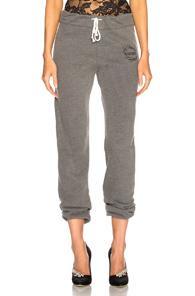 Rodarte Radarte Emblem Sweatpants In Gray