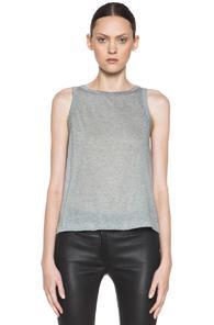 A.l.c. Muscle Jersey Tee In Gray