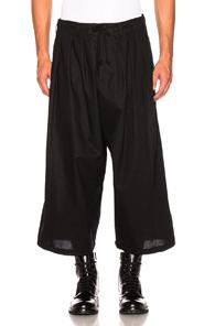 Yohji Yamamoto Basic Balloon Pant In Black