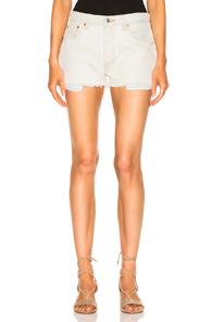 Re/done Short In Blue