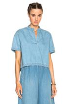 Rachel Comey Gabe Top In Blue