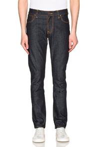 Nudie Jeans Thin Finn In Blue