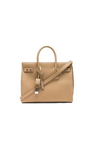 Saint Laurent Small Supple Sac De Jour In Neutrals