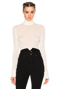 Isabel Marant Etoile Joey Body Knit Top In White