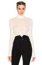 Isabel Marant Etoile Joey Body Knit Top In White