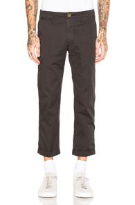 Visvim High Water Chino In Black