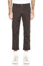 Visvim High Water Chino In Black