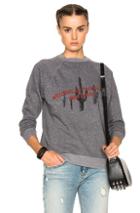 Adaptation Cactus Vintage Sweatshirt In Gray