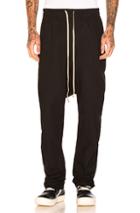 Drkshdw By Rick Owens Drawstring Long Pants In Black