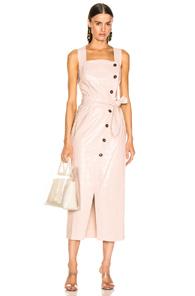 Nanushka Zora Dress In Pink