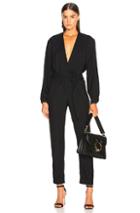 Iro Frame Jumpsuit In Black