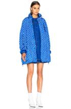 Givenchy Star Print Windbreaker In Blue,geometric Print