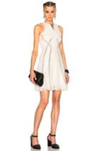 Alexander Wang Barbell Piercing Dress In White