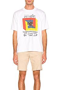 Paria Farzaneh Foresight Prevents Blindness Tee In White