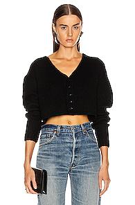 Sablyn Bianco Sweater In Black
