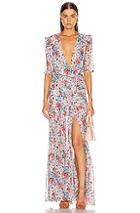 Veronica Beard Mick Dress In Floral,pink