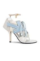 Off-white Heeled Runner In Blue,white