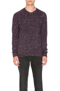 Maison Margiela Jersey Sweatshirt In Purple