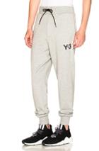 Y-3 Yohji Yamamoto Classic Cuff Pant In Gray