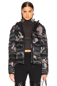 Canada Goose Brookvale Hoody Coat In Black,camo